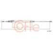 Tirette à câble, frein de stationnement COFLE 10.7509 - Visuel 1