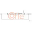 Tirette à câble, frein de stationnement COFLE 10.9435 - Visuel 1