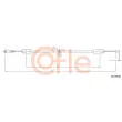 Tirette à câble, frein de stationnement COFLE 10.9576 - Visuel 1