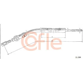 Tirette à câble, commande d'embrayage COFLE