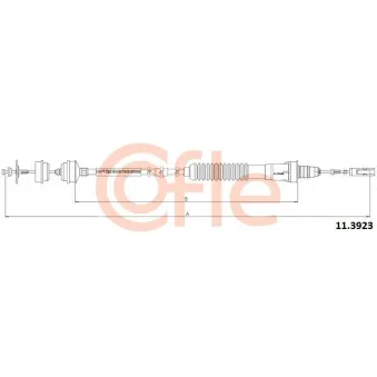 Tirette à câble, commande d'embrayage COFLE