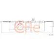 Tirette à câble, frein de stationnement COFLE 11.5343 - Visuel 1