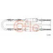 Tirette à câble, frein de stationnement COFLE 11.5661 - Visuel 1