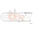 Tirette à câble, frein de stationnement COFLE 11.5743 - Visuel 1