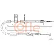 Tirette à câble, frein de stationnement COFLE 11.5744 - Visuel 1