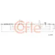Tirette à câble, frein de stationnement COFLE 11.5830 - Visuel 1