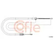 Tirette à câble, frein de stationnement COFLE 11.6584 - Visuel 1
