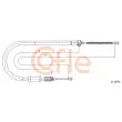 Tirette à câble, frein de stationnement COFLE 11.6676 - Visuel 1