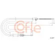 Tirette à câble, frein de stationnement COFLE 11.6677 - Visuel 1