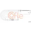 Tirette à câble, frein de stationnement COFLE 11.6678 - Visuel 1
