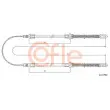 Tirette à câble, frein de stationnement COFLE 12.3702 - Visuel 1