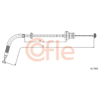 Câble d'accélération COFLE