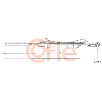 Tirette à câble, commande d'embrayage COFLE