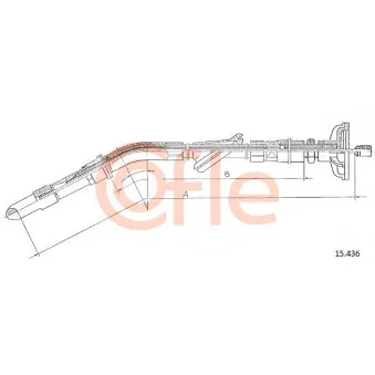 Tirette à câble, commande d'embrayage COFLE