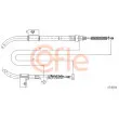 Tirette à câble, frein de stationnement COFLE 17.0331 - Visuel 1