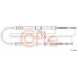 Tirette à câble, frein de stationnement COFLE 17.1419 - Visuel 1