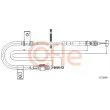 Tirette à câble, frein de stationnement COFLE 17.5040 - Visuel 1