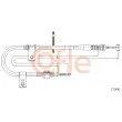 Tirette à câble, frein de stationnement COFLE 17.5041 - Visuel 1