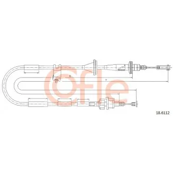 Tirette à câble, commande d'embrayage COFLE