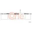 Tirette à câble, frein de stationnement COFLE 251.34 - Visuel 1
