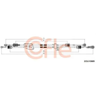 Tirette à câble, boîte de vitesse manuelle COFLE