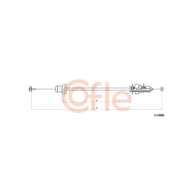 Câble d'accélération COFLE 3.FI006