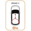 Tirette à câble, frein de stationnement COFLE 431.3 - Visuel 2