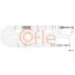Tirette à câble, frein de stationnement COFLE 491.16 - Visuel 1