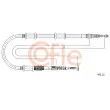 Tirette à câble, frein de stationnement COFLE 491.21 - Visuel 1