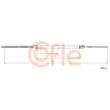Tirette à câble, frein de stationnement COFLE 491.5 - Visuel 1