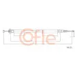 Tirette à câble, frein de stationnement COFLE 631.21 - Visuel 1