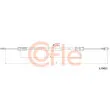 Tirette à câble, frein de stationnement COFLE 92.1.FD021 - Visuel 1