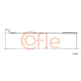 Câble d'accélération COFLE
