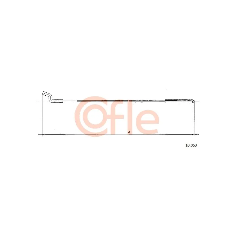 Câble d'accélération COFLE 92.10.063