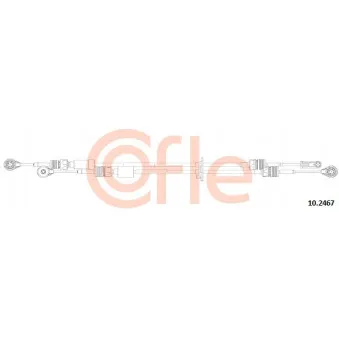 Tirette à câble, boîte de vitesse manuelle COFLE