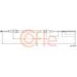 Tirette à câble, frein de stationnement COFLE 92.10.4154 - Visuel 1