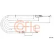Tirette à câble, frein de stationnement COFLE 92.10.6224 - Visuel 1
