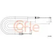 Tirette à câble, frein de stationnement COFLE 92.10.6681 - Visuel 1