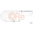 Tirette à câble, frein de stationnement COFLE 92.10.6894 - Visuel 1