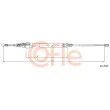 Tirette à câble, frein de stationnement COFLE 92.10.7625 - Visuel 1