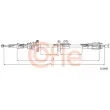 Tirette à câble, frein de stationnement COFLE 92.10.8061 - Visuel 1