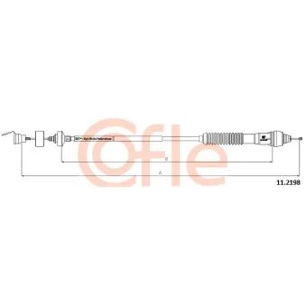 Tirette à câble, commande d'embrayage COFLE