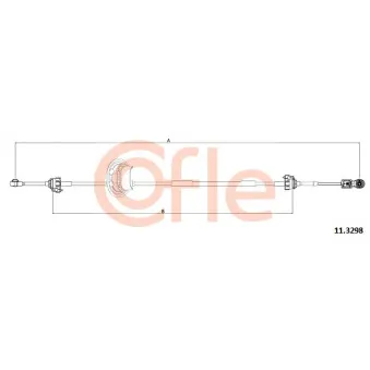 Tirette à câble, boîte de vitesse manuelle COFLE