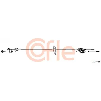 Tirette à câble, boîte de vitesse manuelle COFLE