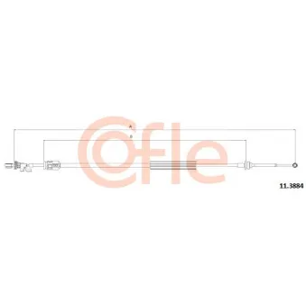 Tirette à câble, boîte de vitesse manuelle COFLE