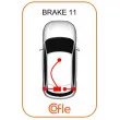 Tirette à câble, frein de stationnement COFLE 92.11.5590 - Visuel 2