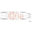 Tirette à câble, frein de stationnement COFLE 92.11.5858 - Visuel 1