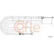 Tirette à câble, frein de stationnement COFLE 92.11.6571 - Visuel 1