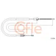 Tirette à câble, frein de stationnement COFLE 92.11.6586 - Visuel 1