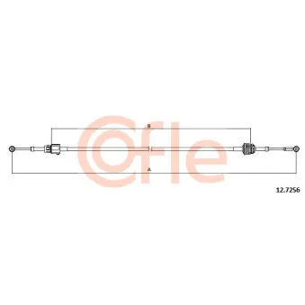 Tirette à câble, boîte de vitesse manuelle COFLE